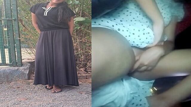 Viral mms video of Hyderabadi village girl nude fingering